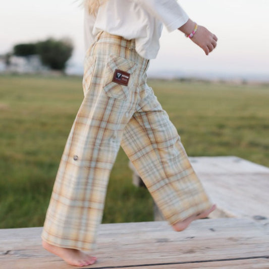 "Sustainably Stylish": Crafted from premium cotton, our pants echo the soft whispers of sustainable sophistication. Dress your child in eco-friendly elegance.